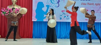 Hội thi Tiếng hát Karaoke Công đoàn huyện Châu Thành năm 2023